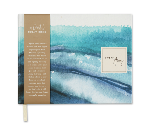 Book - Coastal Guest Book - Swept Away