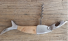 Corkscrew- Naturalist Single Stainless Steel,White Oak, Heavy Duty Fish Corkscrew