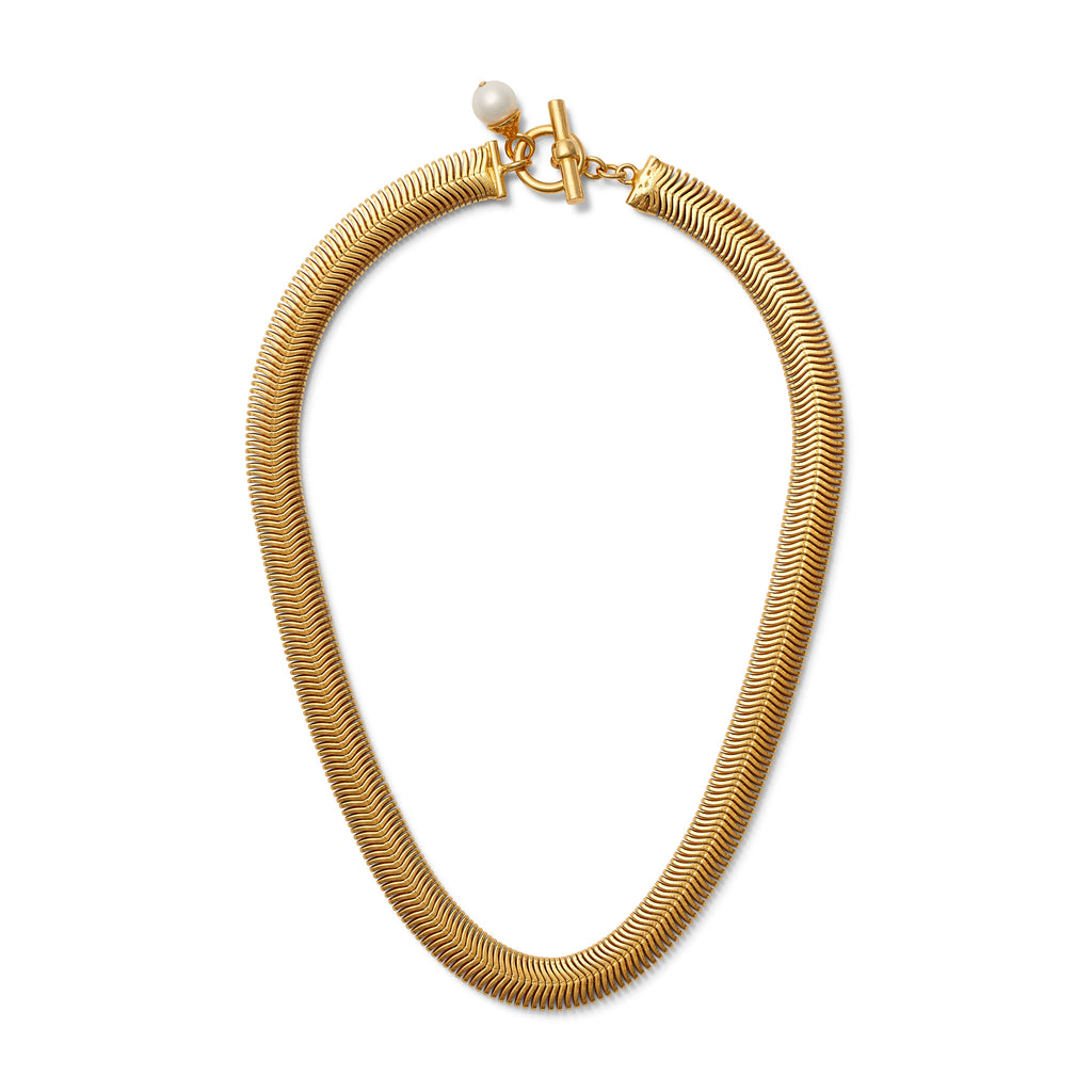 Necklace - Slinky Gold Necklace