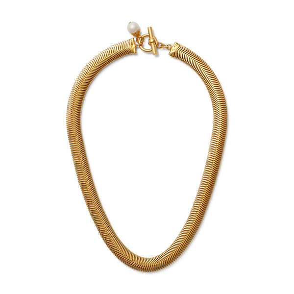 Necklace - Slinky Gold Necklace
