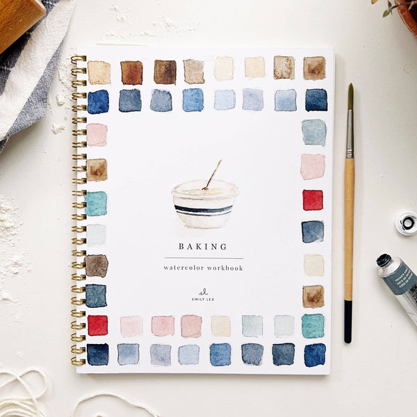 Watercolor - Baking Watercolor Workbook