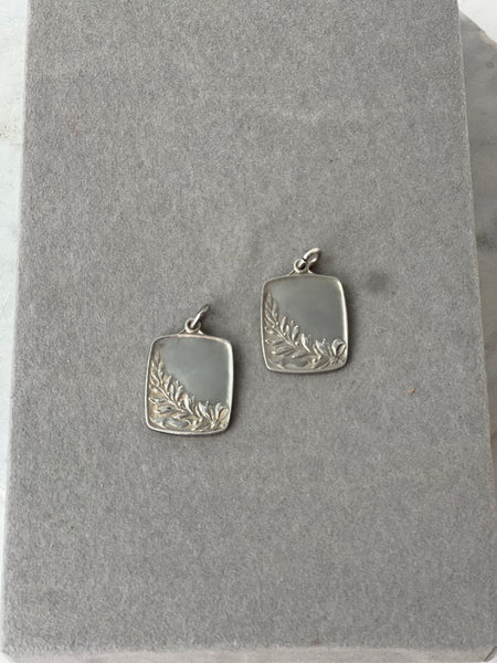 Estate Collection Sterling Medal w/Branch & Ribbon
