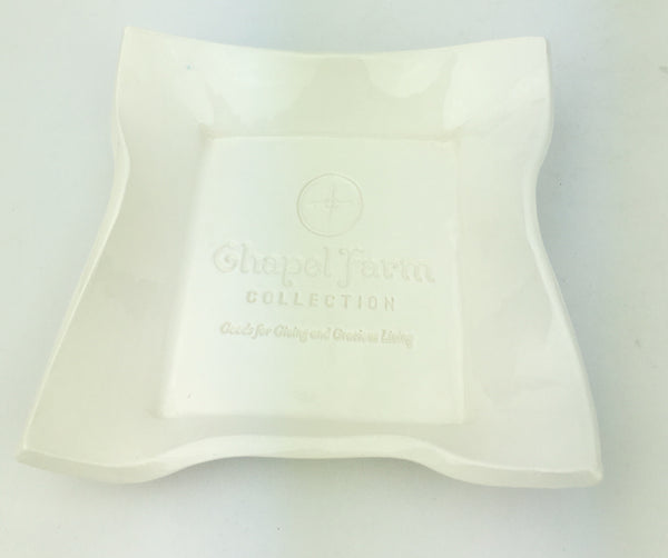 Handmade Ceramic Chapel Farm Tray
