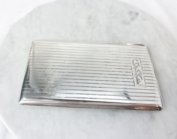 Estate Collection Sterling Vintage Elgin Long Case