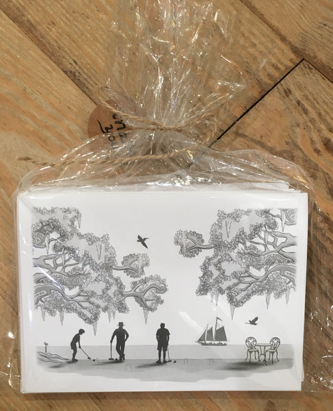 Notecards - Murray Key Notecards - Black&White - Set of 10