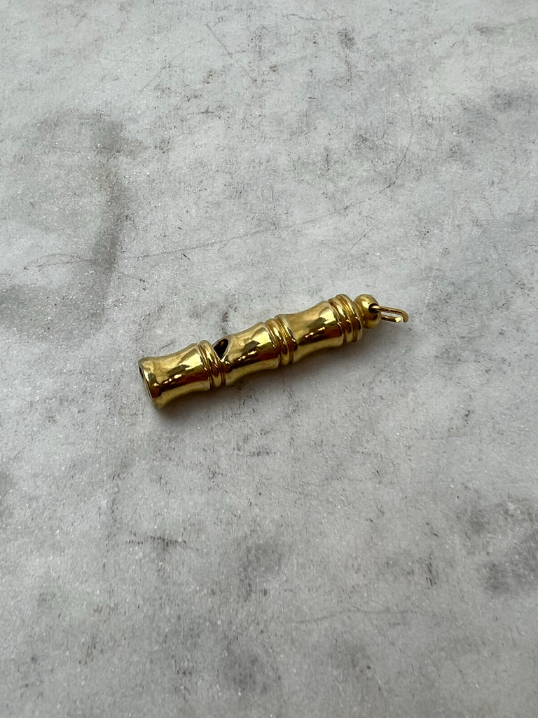 Estate Collection - Brass Police Whistles