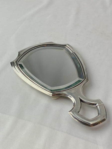 Estate Collection Sterling Antique Hand Mirror & Comb
