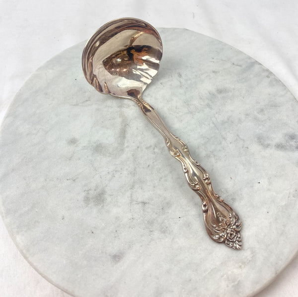 Estate Collection Silverplate Ladle "Interlude"
