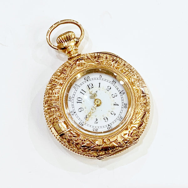 Estate Collection Pocket Watch - Exquisite Antique Elgin 14K Rose Gold