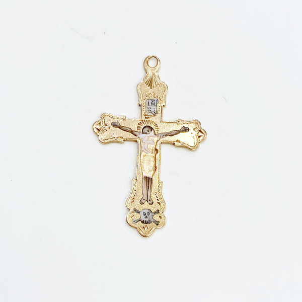 Estate Collection Cross - Antique Gold