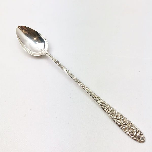 Estate Collection Sterling - Spoons Iced Beverage Repousse by Kirk Steiff