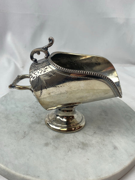 Estate Collection Silverplate Sugar Scuttle