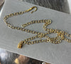 Vignette Necklace - Gold Paperclip Chain - Various Lengths