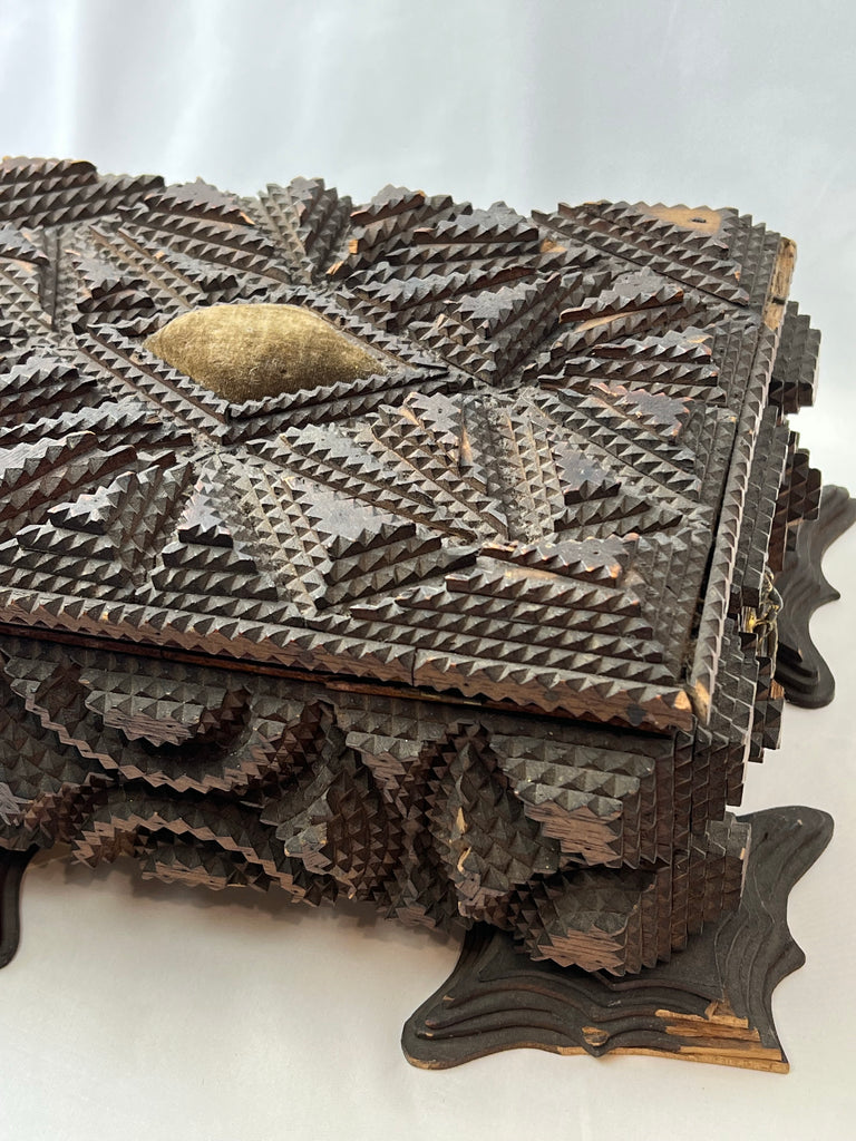 Estate Collection - Tramp Art Box