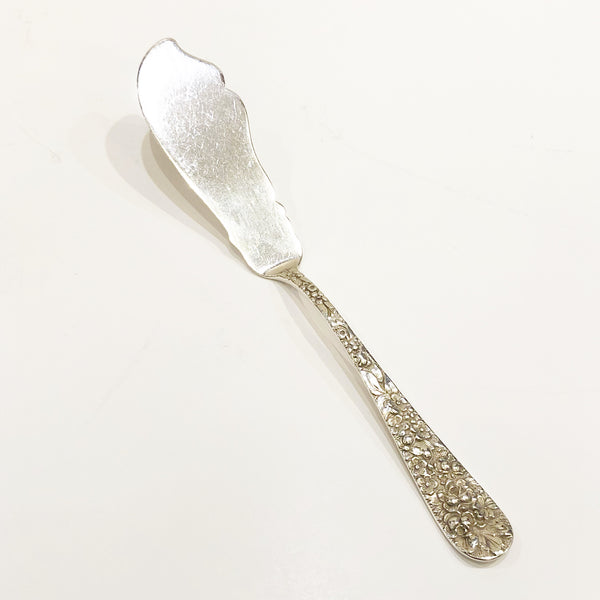 Estate Collection Sterling - Knife Master Butter Repousse by Kirk Steiff