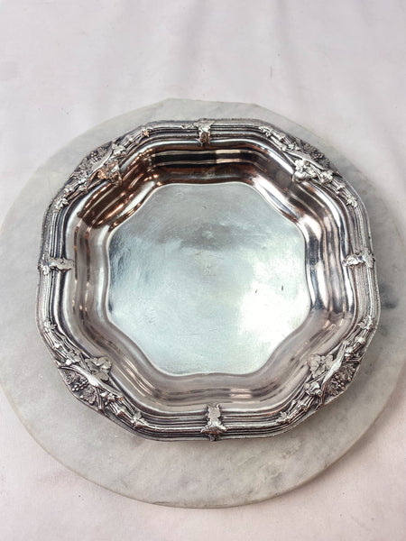 Estate Collection Argent Silver Plate Coasters or Serving Bowls