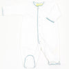 Pima Cotton Jersey Footy Romper