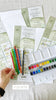 Coloring Pages: Book Stacks Paint Set