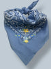 Bandana - Blue and Yellow Flower Pop Bandana