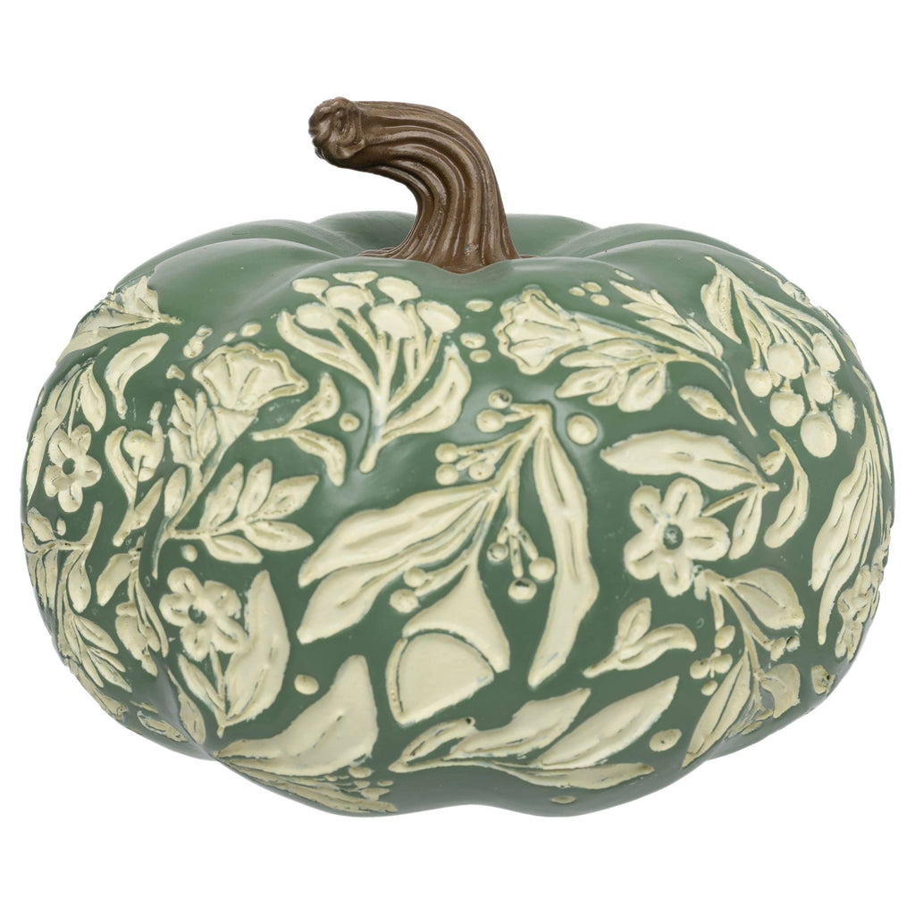 Pumpkin - Acorn Engraved Pumpkin