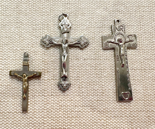 Estate Collection - Vintage Catholic Crucifix Pendant