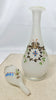 Estate Collection Bristol Glass - White Lidded Tapered Vase