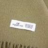 Throw -  Camel Wool Throw Blanket - 3 Colors