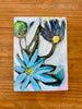 Funky Flowers by Katie Sneed Art 4x6