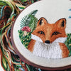 Embroidery Kit - Red Fox Embroidery Kit