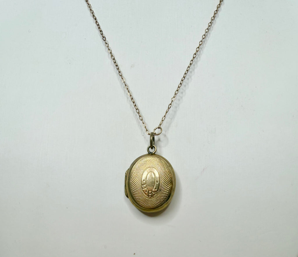 Estate Collection Gold Filled Necklace with Locket