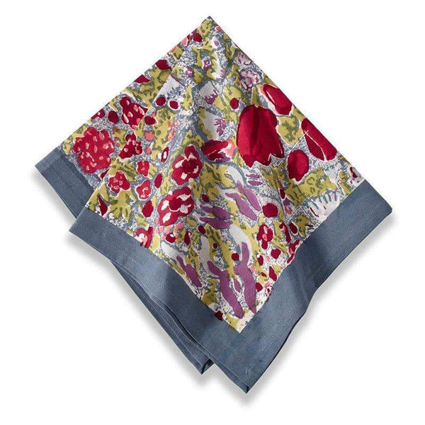 Napkins - Jardin Red & Grey - Set of 6