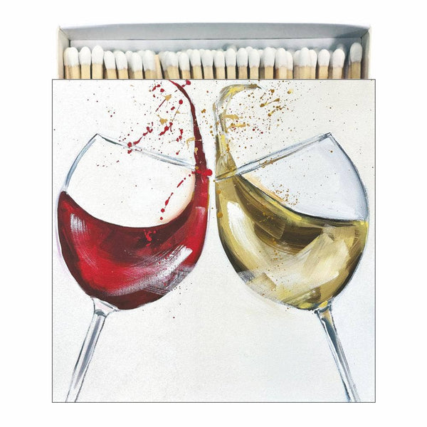 Matches - Rouge et Blanc in Square Box