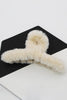 Hair Accessories - Faux Rabbit  Fur Hair Clip