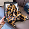 Scarf - Leopard Printed Silk