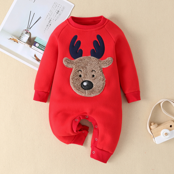 Baby Jumpsuit - Red Deer