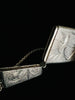 Estate Collection - Silver Art Deco Card Case with Birds