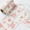 Beverage Napkins - Recycled Cotton In Classic Christmas 20 Per Roll