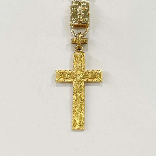 Vignette - Gold Vintage Cross