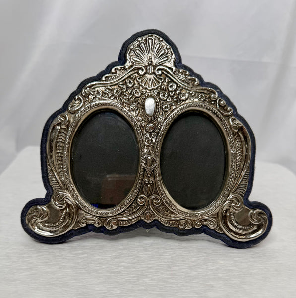 Estate Collection - Vintage Sterling Double Oval Frame