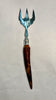 Estate Collection - Antique Silver Horn Serving Fork