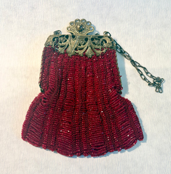 Estate Collection - Vintage "Flapper Style" Art Deco Beaded Bag
