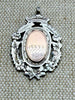 Estate Collection - Fob - Sterling with Rose Gold Cartouche