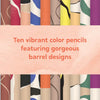 Colored Pencils - Sweet Life - 10 Watercolor Pencils