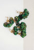 Earrings - Mallard Feather Tassel Statement Earrings