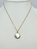 Estate Collection Necklace - Gold Pendant on Gold Chain
