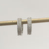 Earrings - Micro Pave CZ Hoops