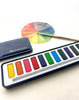 Watercolor Set & Wood Paintbrush
