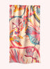 Scarf - Cotton Scarf - Tropical Paradise: Pink