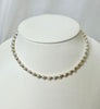 Estate Collection Pearl and Silver Bead Necklace