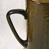 Pitcher - Handblown Textured Glass Pitcher - Amber Brown